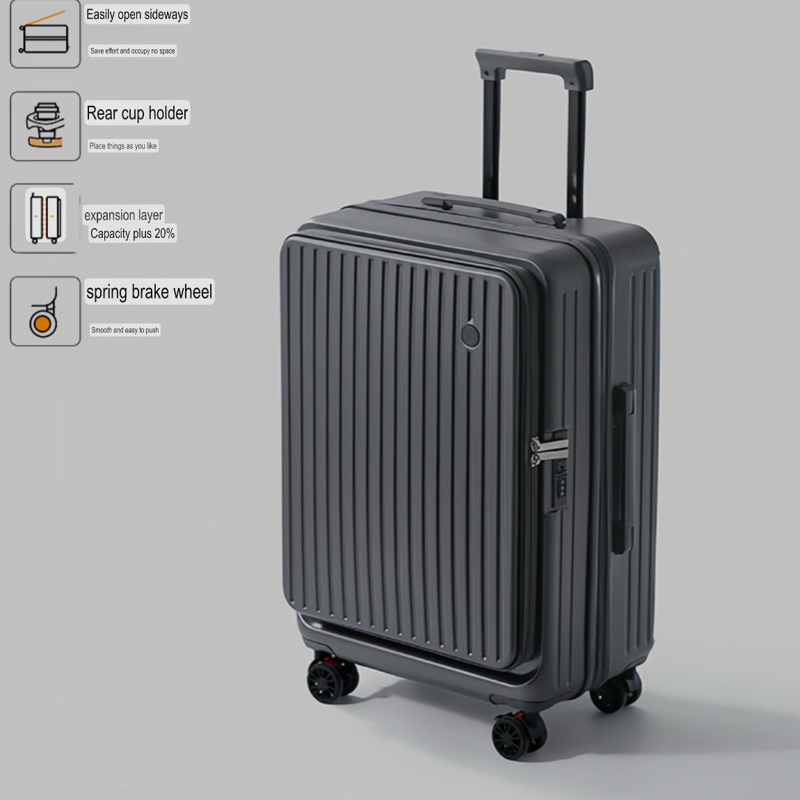 3 piece travel box set  - 20,24,28inches