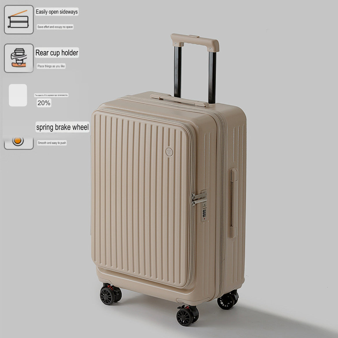 3 piece travel box set  - 20,24,28inches