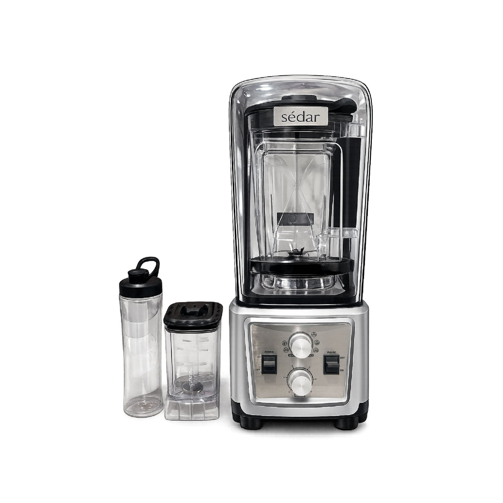 Sedar 6L Soundproof high-powered blender + 1L Dry blender jar + 1 bottle