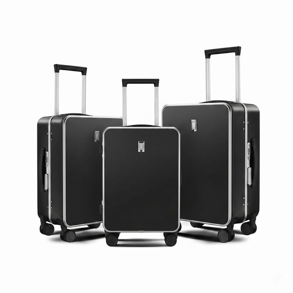 3 piece luxury travel box set - 20,24,28inches
