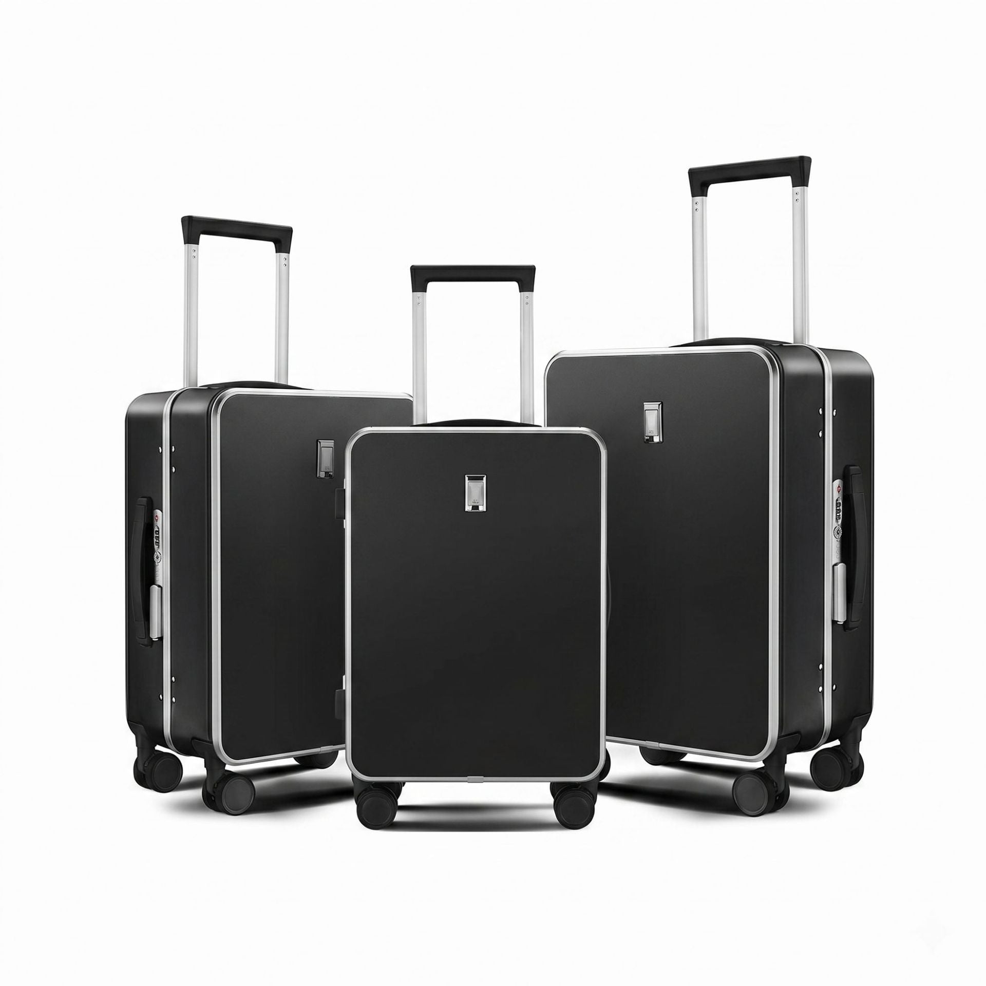 3 piece luxury travel box set - 20,24,28inches