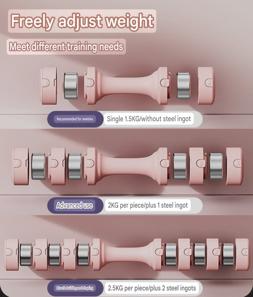 2.5kg set of adjustable dumbbell (2 pieces)