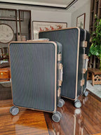 2 piece luxury travel box set - 22, 26inches