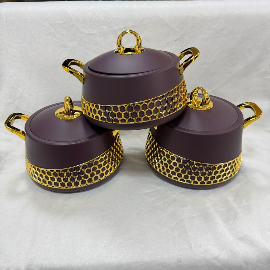 4 piece luxury food warmer - 2L,2.5L,3L, 1.5Lkettle