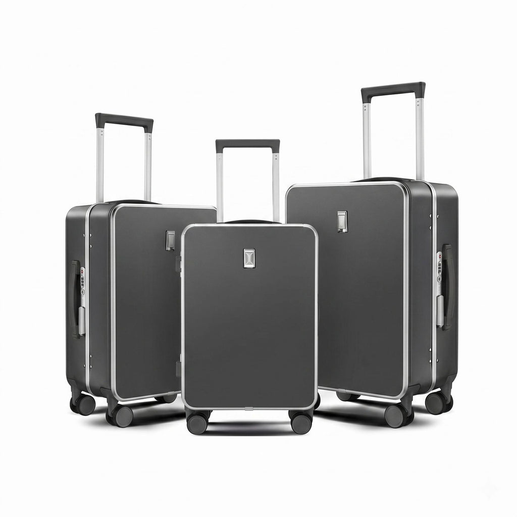 3 piece luxury travel box set - 20,24,28inches
