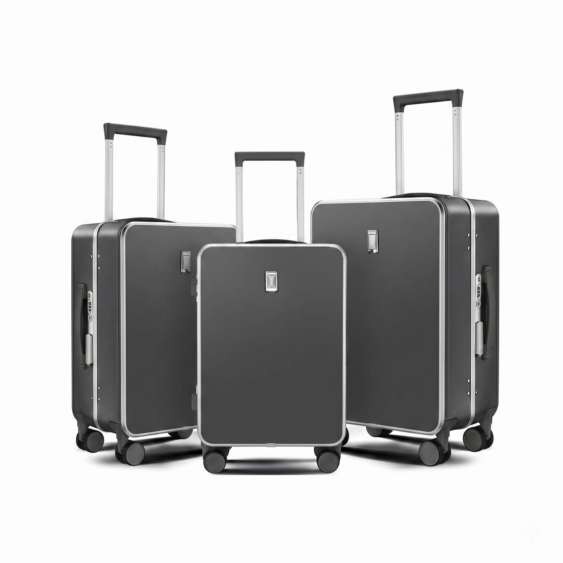 3 piece luxury travel box set - 20,24,28inches