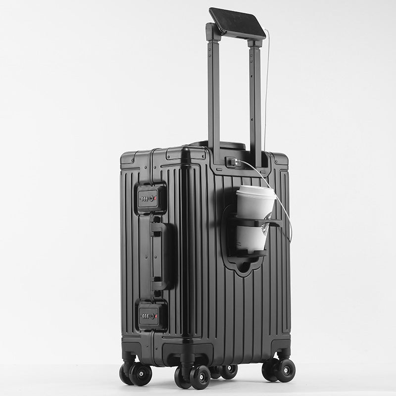 2 piece aluminum-magnesium travel box - 20 & 28inches