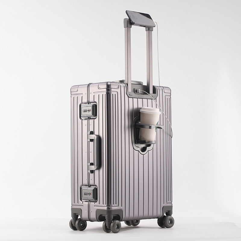 2 piece aluminum-magnesium travel box - 20 & 28inches