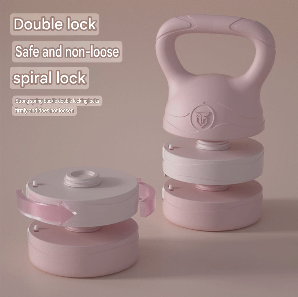 6kg set of adjustable kettlebell (2 pieces)