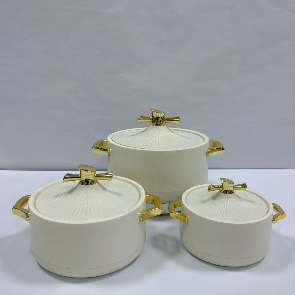 3 piece luxury food warmer - 1L,2L,3.5L