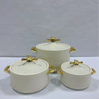 3 piece luxury food warmer - 1L,2L,3.5L