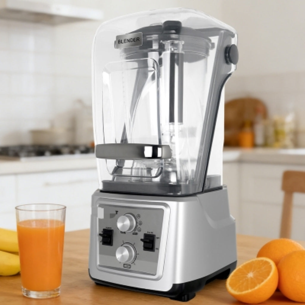Sedar 6L Soundproof high-powered blender + 1L Dry blender jar + 1 bottle