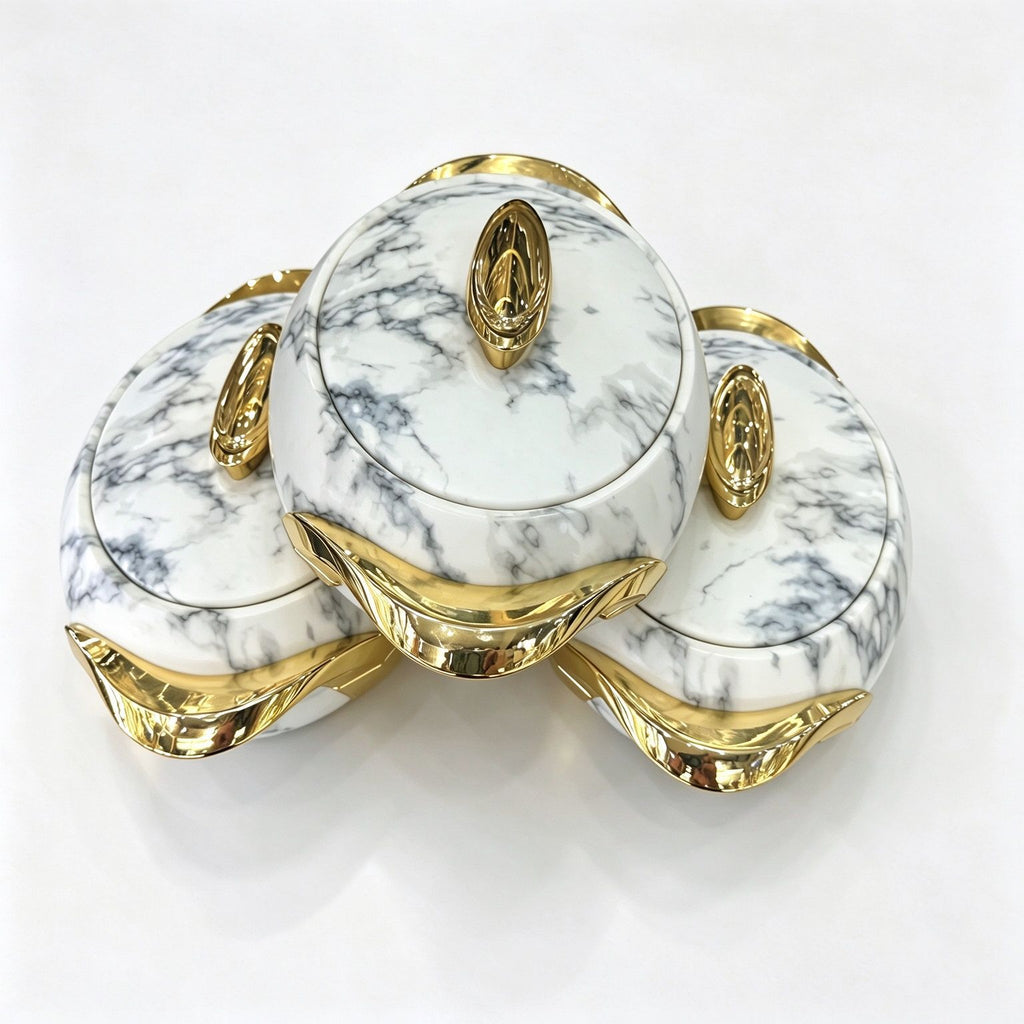3 piece luxury food warmer - 2.5L,3L,3.5L