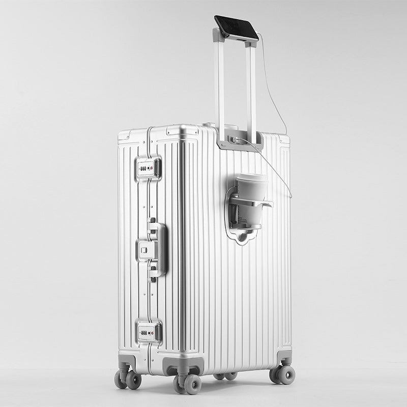 2 piece aluminum-magnesium travel box - 20 & 28inches