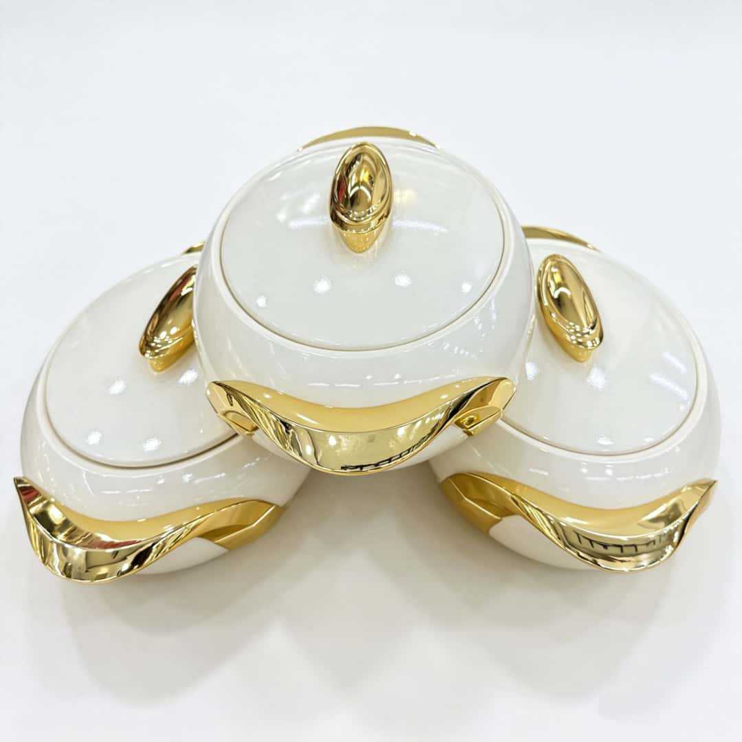 3 piece luxury food warmer - 2.5L,3L,3.5L
