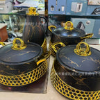 4 piece luxury food warmer - 2L,2.5L,3L, 1.5Lkettle